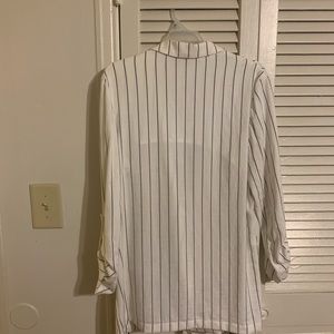 Mossimo Supply Co. Jackets & Coats - White pinstripe blazer Mossimo Supply Co. Jackets & Coats - White pinstripe blazer